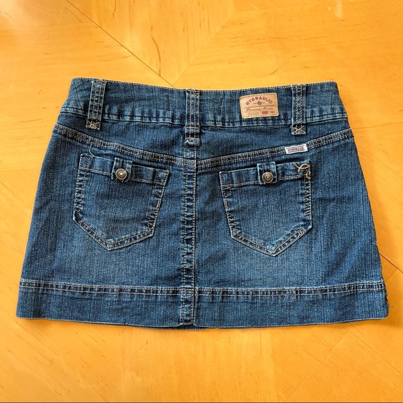 Denim mini skirt - Picture 2 of 4